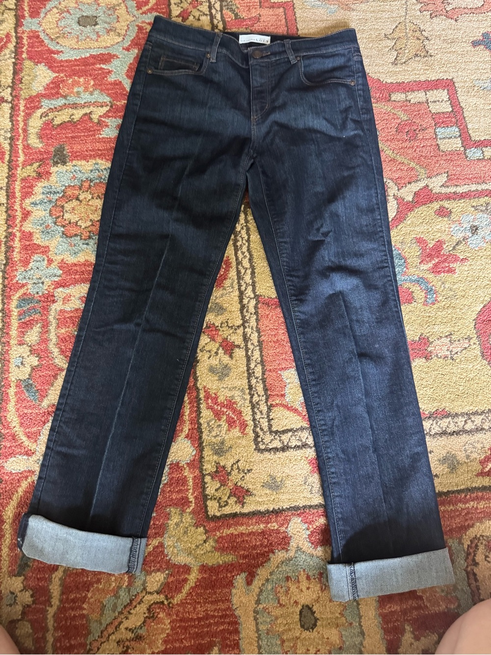 LOFT Dark Blue Denim Jeans